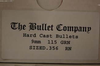9mm, 115 grain pistol ammo